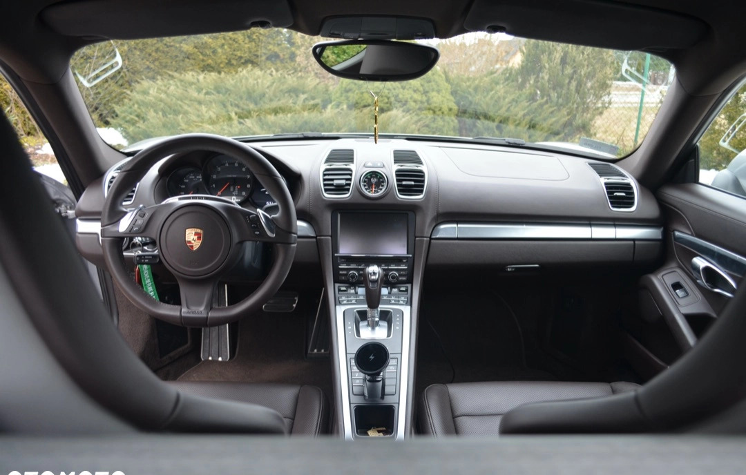 Porsche Cayman cena 219000 przebieg: 107000, rok produkcji 2013 z Jastrowie małe 466
